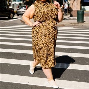 Leopard Midi Dress